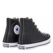 Black 001 - Converse - All Star Leather Hi Top Trainers