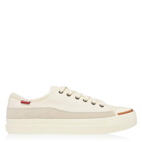 Levis - Square Canvas Low Trainers Mens
