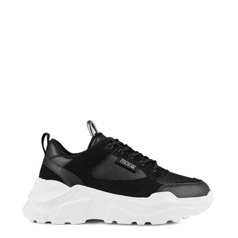 VERSACE JEANS COUTURE - Suede Logo Trainers