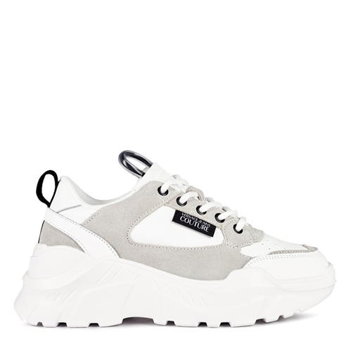 VERSACE JEANS COUTURE - Suede Logo Trainers