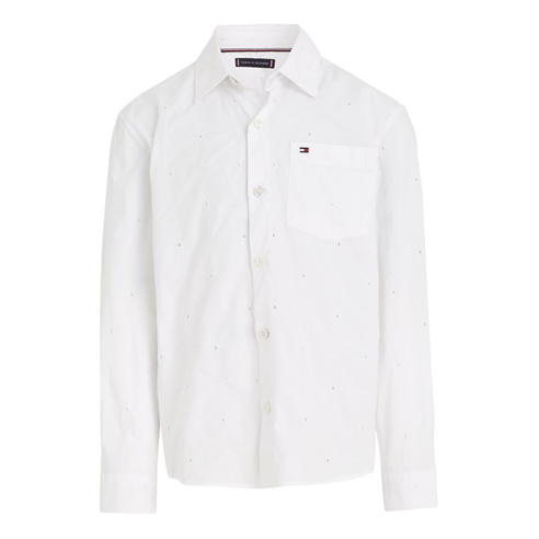 Tommy Hilfiger - Monogram Embroidered Shirt