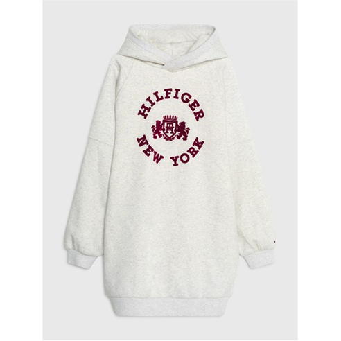 Tommy Hilfiger - HILFIGER CREST HOODIE DRESS