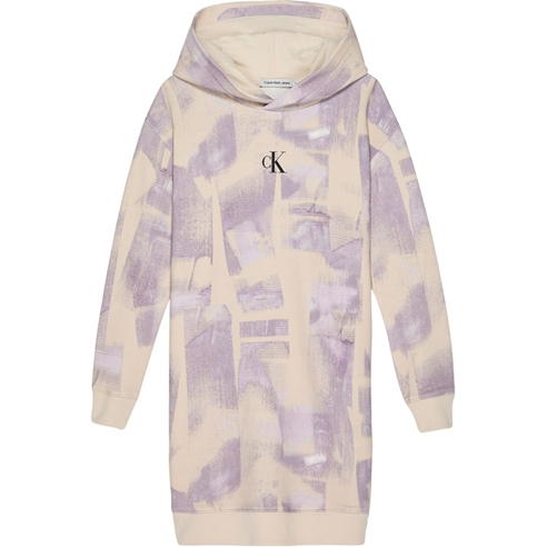 Calvin Klein Jeans - Brush Stroke Hoodie Dress Girls