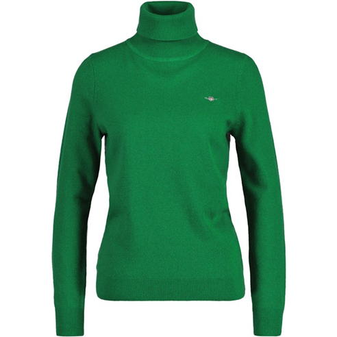 Gant - EXTRAFINE ROLLNECK LAVISH GREEN XS
