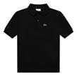 Black 031 - Lacoste - Junior Boys Pique Logo Polo Shirt