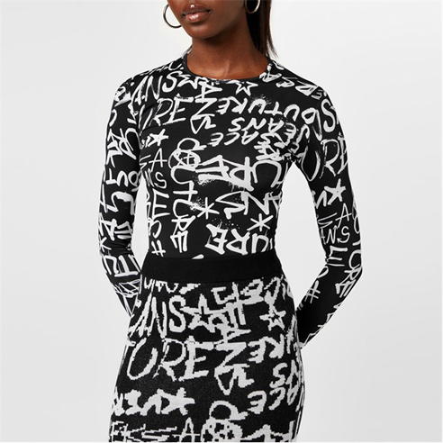 VERSACE JEANS COUTURE - Graffiti Bodysuit