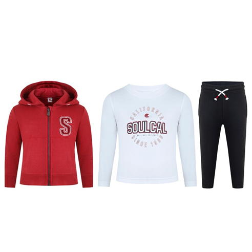 SoulCal - 3 Piece Jogger Set Infant Boys