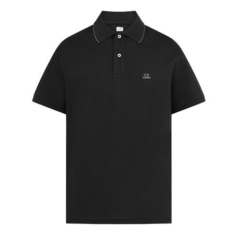 CP COMPANY - Short Sleeve Tipped Polo Shirt