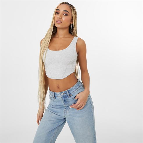 Jack Wills - Jersey Corset Top