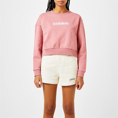 Napapijri - Cropped Crew Sweater Womens