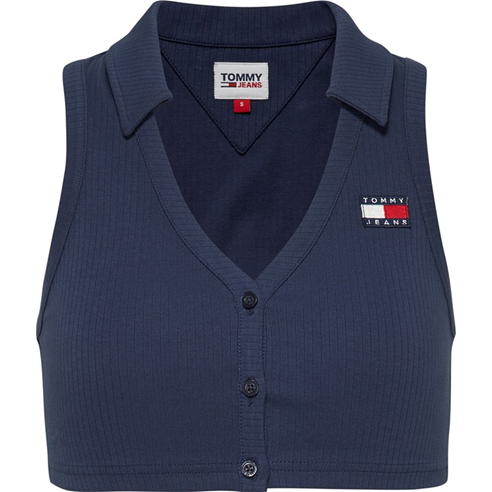 Tommy Jeans - TJW ULTR CRP XS BADGE SL POLO