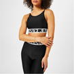 Black 899 - VERSACE JEANS COUTURE - Logo Crop Top