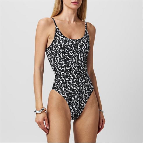 Calvin Klein - SCOOP ONE PIECE-PRINT
