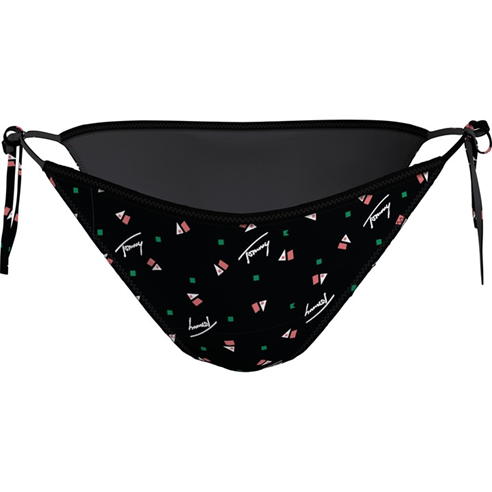Tommy Hilfiger - String Tie Print Bikini Bottoms