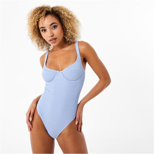 Jack Wills - Crinkle Underwire Swimsuit