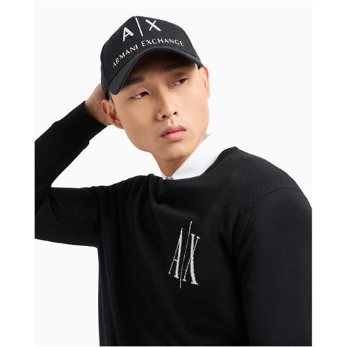 Armani Exchange - Corp Logo Baseball Cap