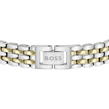 Gold - Boss - Ladies BOSS Isla Tone Gold  and Steel Bracelet.