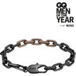 Black - Boss - Mens BOSS Kane  Black and Copper IP Bracelet