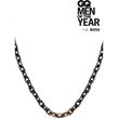 Black - Boss - Mens BOSS Kane  Black and Copper IP Necklace