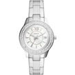 Silver and Mother of Pearl - Fossil - Fossil Stella Silver Analogue Watch ES5130