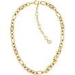 Gold - Tommy Hilfiger - Ladies THJ Contrast Link Chain Necklace 2780784