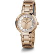 Rose Gold and Rose - Guess - Ladies Guess Crystal Clear Watch