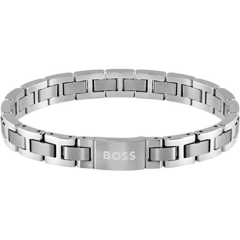 Boss - Gents Boss Jewellery Metal Link Bracelet 1580036