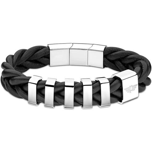 Police - Mens Police Jewellery Leather Gear PEAGB2211522