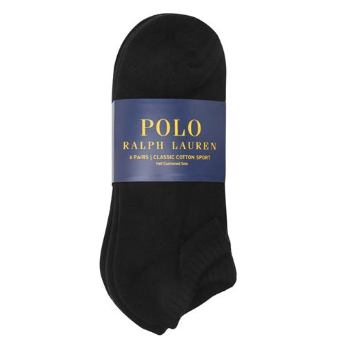 POLO RALPH LAUREN - Six Pack Classic Trainer Socks
