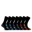 Colour Str Sole - Kangol - Formal Socks 7 Pack