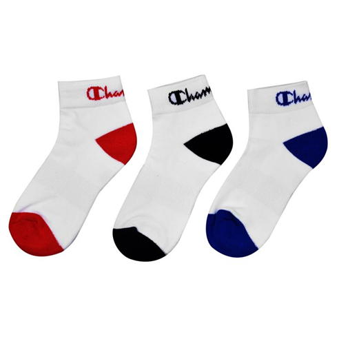 Champion - Champion Script 3 Pack Socks Womens