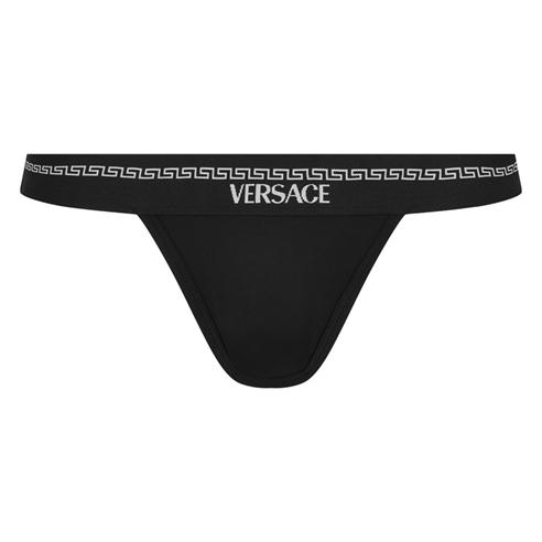 VERSACE ESSENTIALS - Essential Triangle Thong