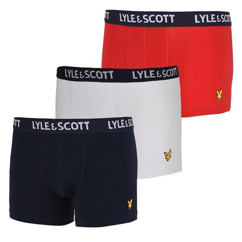 Lyle and Scott - 3 Pack Boxer Shorts