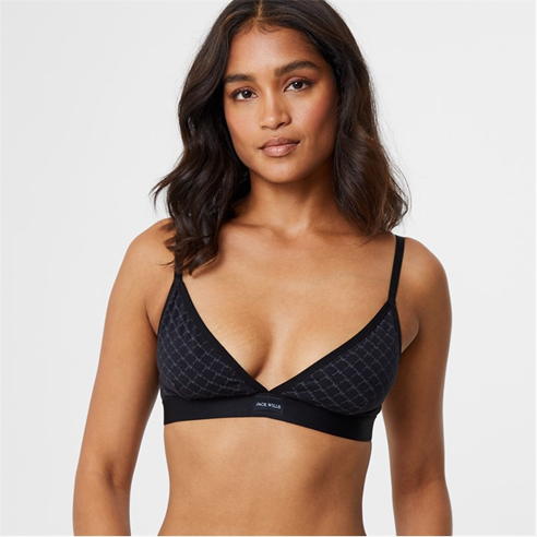 Jack Wills - Printed Triangle Bralette