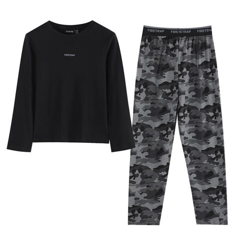 Firetrap - Long Sleeve Pyjama Set Junior Boys