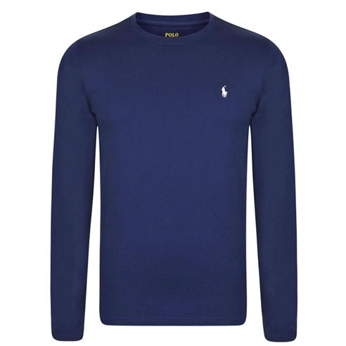 POLO RALPH LAUREN - Long Sleeve Crew Neck Jersey T Shirt