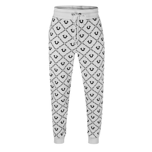 True Religion - All Over Logo Joggers