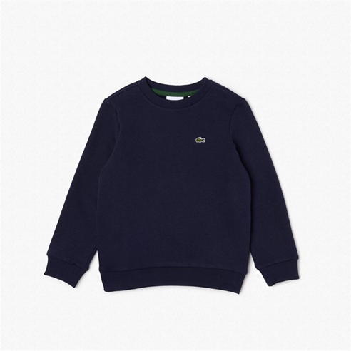 Lacoste - Lacoste Logo Fleece Crew Neck Sweater Juniors