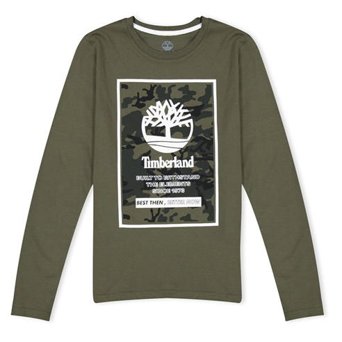 Timberland - Box Logo Long-sleeve T-shirt