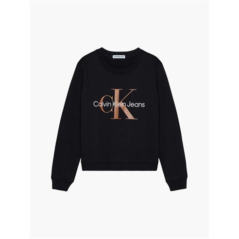 Calvin Klein Jeans - BRONZE MONOGRAM CN SWEATSHIRT