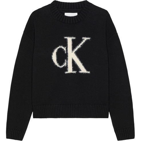 Calvin Klein Jeans - FLUFFY MONOGRAM SWEATER
