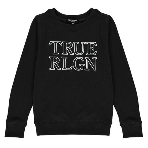 True Religion - Chest Logo Sweater