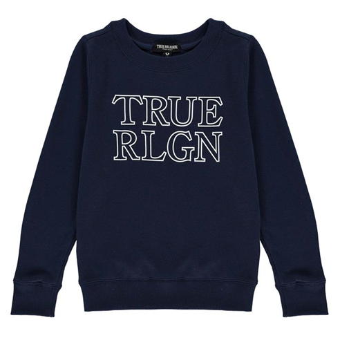 True Religion - Chest Logo Sweater