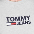 Lt Grey Htr - Tommy Jeans - Corp Logo Sweatshirt
