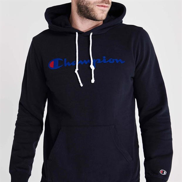 hoodie champion bleu