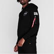 Black 03 - Alpha Industries - Hooded Sweatshirt