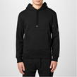 Black - CP COMPANY - Diagonal Raised Fleece Hoodie