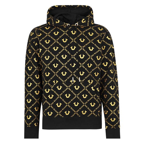 True Religion - All Over Logo OTH Hoodie
