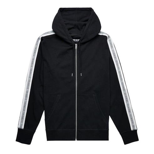Diesel - Taped Zip Through Hoodie