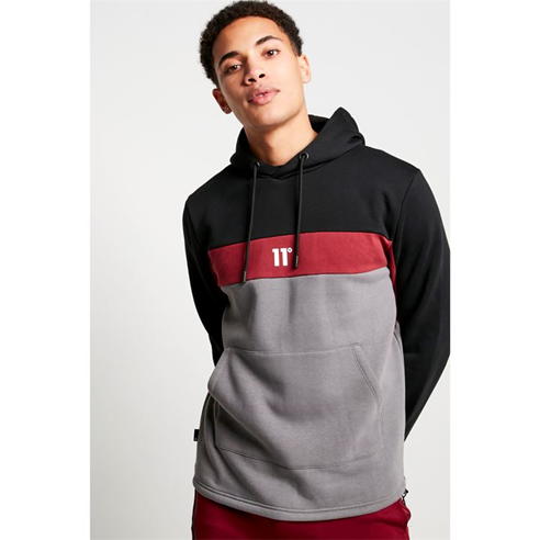 11 Degrees Panel Hoodie Mens